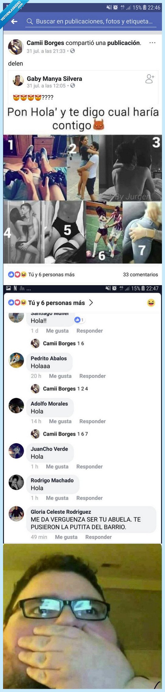 guarrerías,facebook,abuela