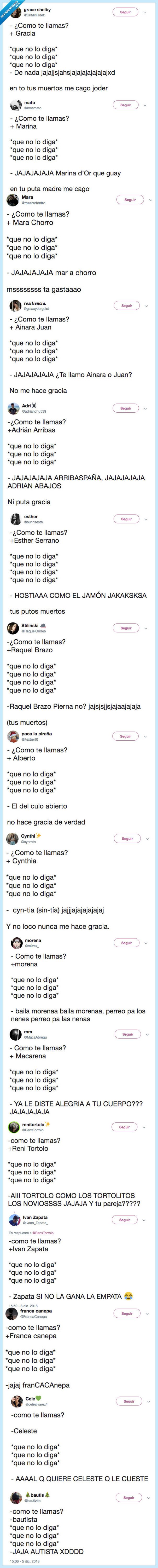 nombres,reír,flacil