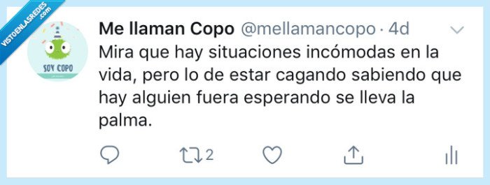 Wc,cagar,ocupado,intranquilo,estrés