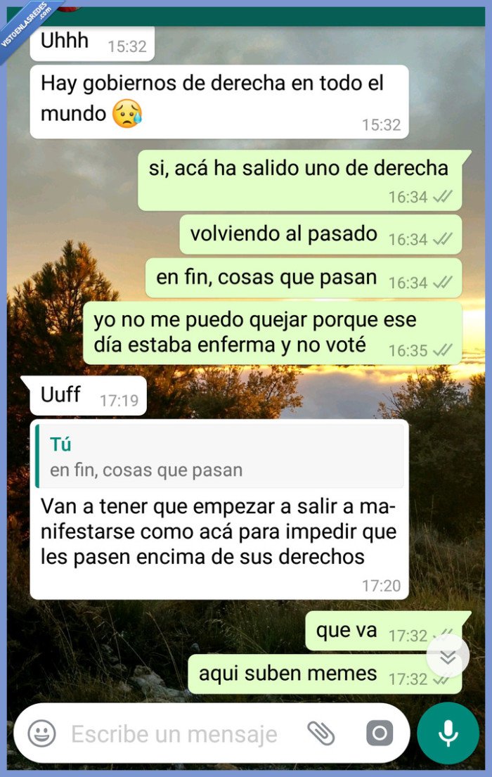 Vox,memes,manifestación,WhatsApp