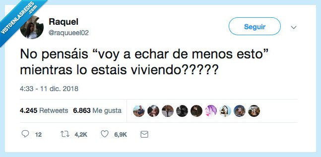 constante,echar de meno,agonía,ansiedad