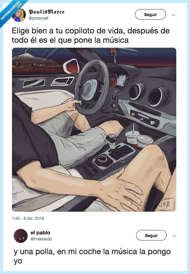 tonterías,musica,copiloto