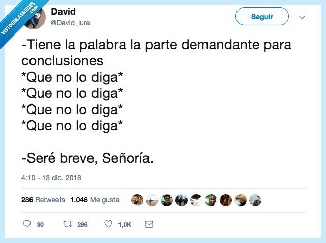 demandante,señoria,cnclusiones