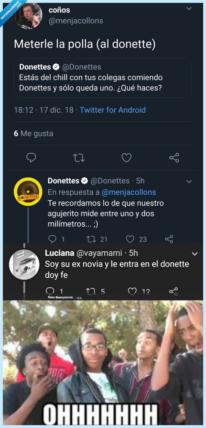 504925 - Cuando tu ex le vacila al CM de de Donettes y tú lo dejas por los suelos