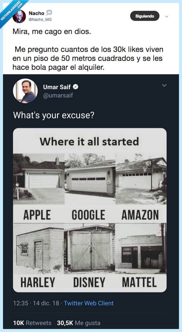 YO NO TENGO GARAJE,NO TENGO NADA,SOLO TENGO AÑOS