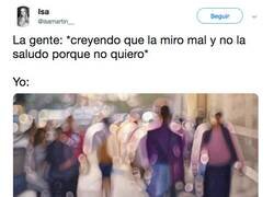 Enlace a No soy borde SOY MIOPE, por @isamartin__