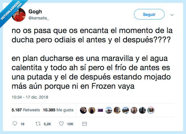 ducha,seguida,7 horas,salgo hecha un garbanzo