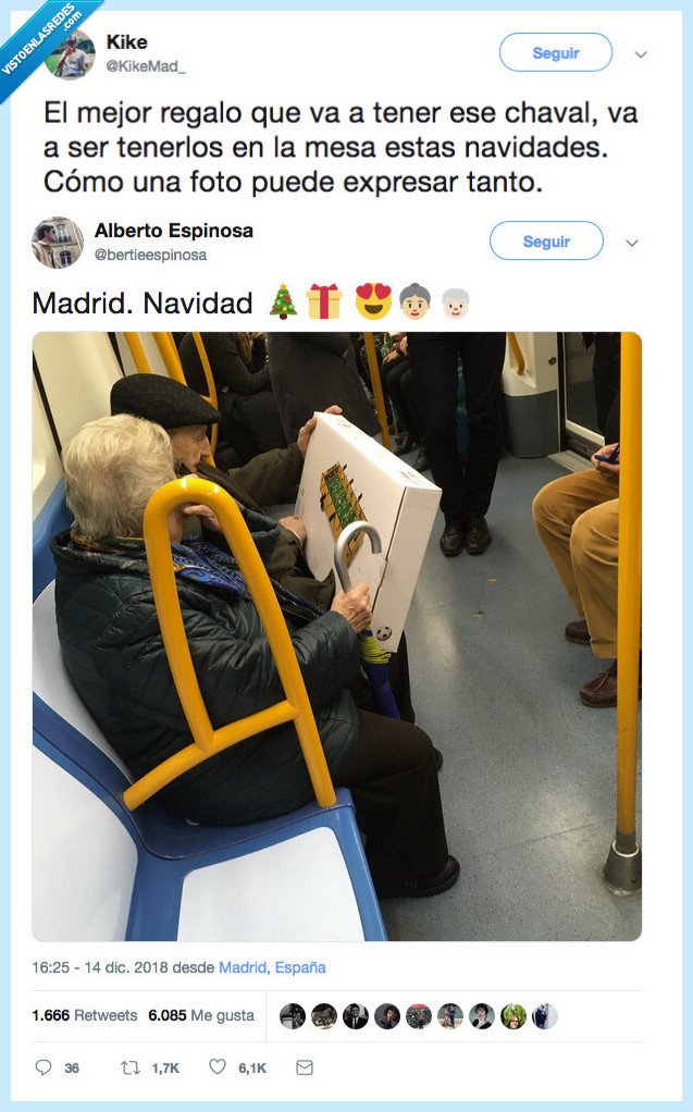 abuelos,navidad,ternura máxima,pena,ay