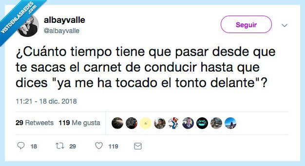 5 minutos,pasar,conducir,L