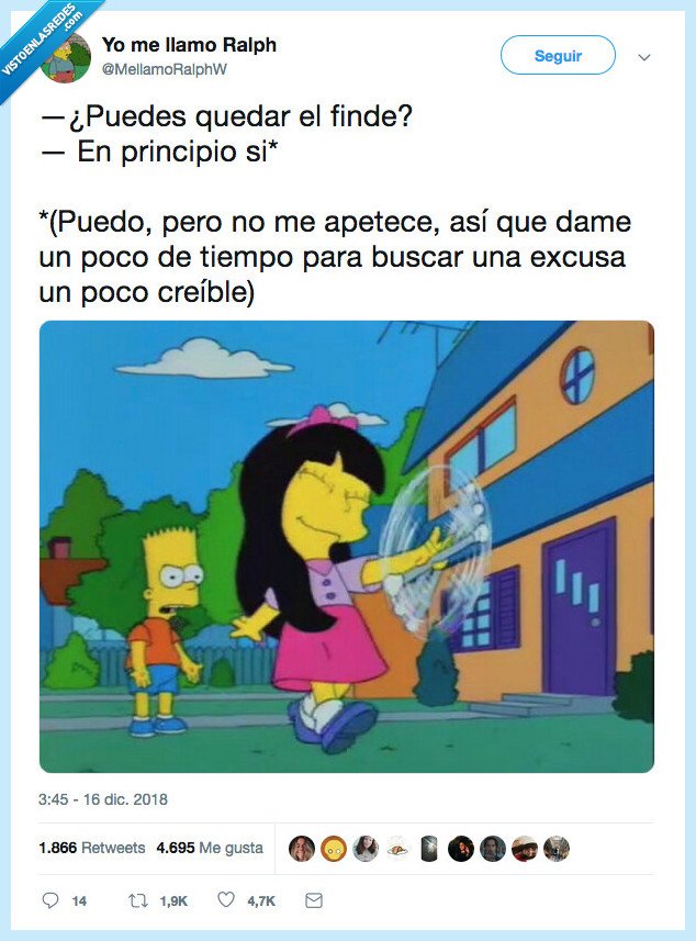 mayor&iacute;a,veces,quedar,finde