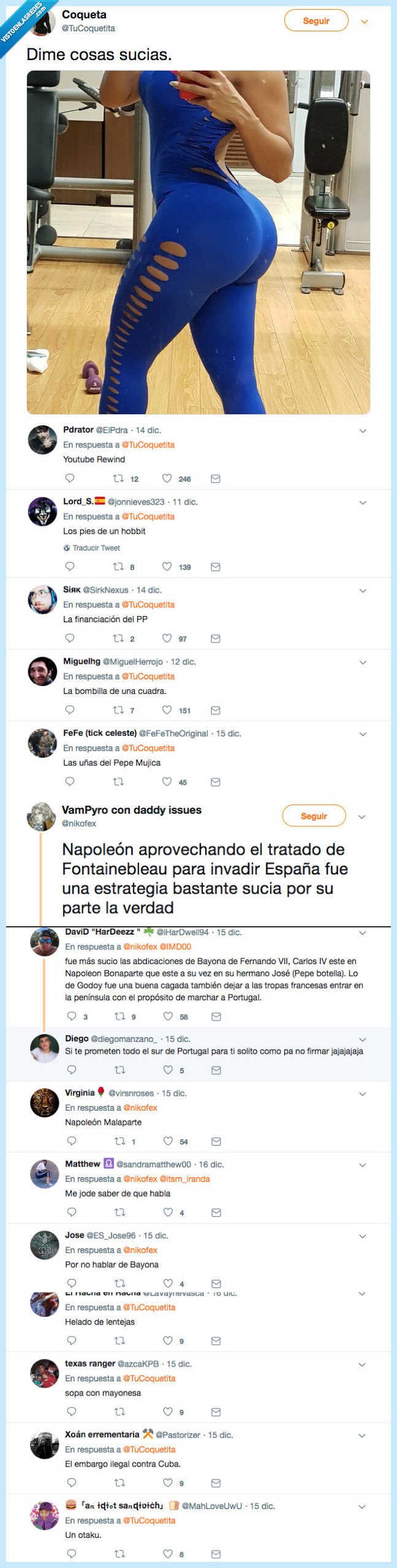 cosas sucias,decir,verdad