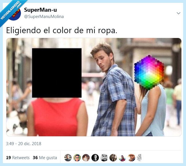 color,ropa,elegir