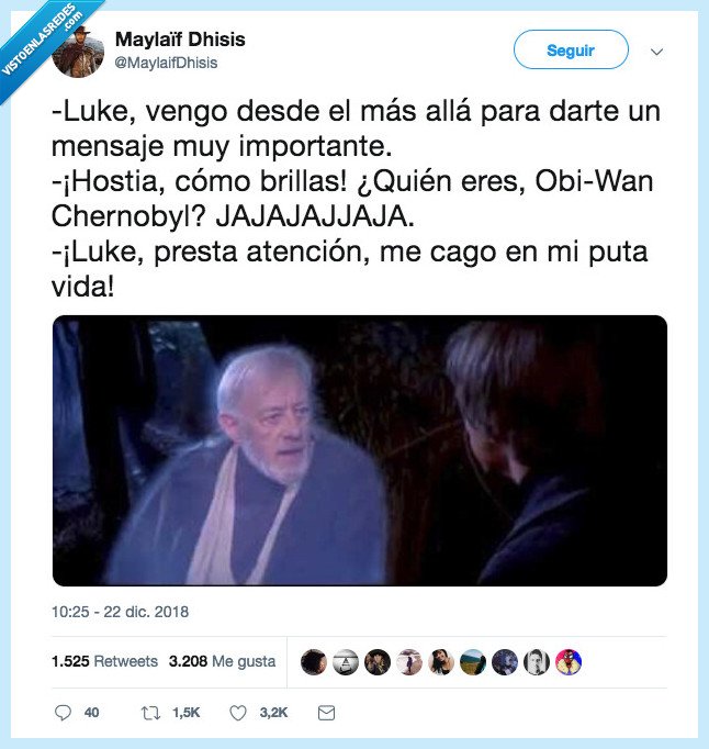de 0 a 10 me he reído 20 con esto,luke,obi wan chernobyl