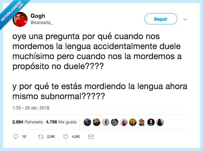 morder,lengua,me la estoy mordiendo