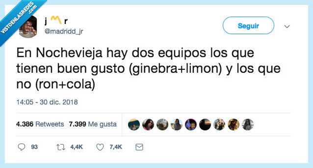 ron limon,beber,nochevieja