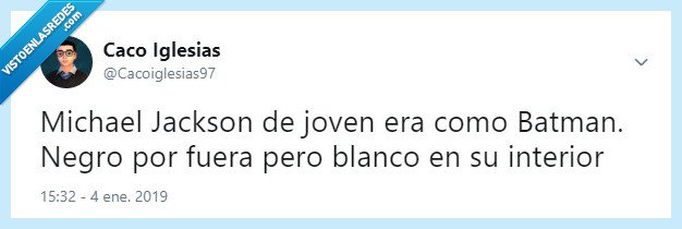 batman,michael jackson,negro,blanco