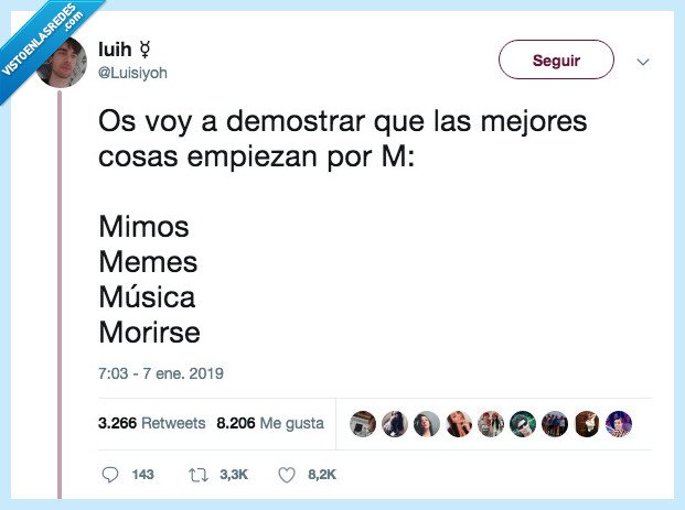 meme,m,memondo je je je,empezar por m