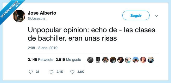 sí,es verdad,unpopular opinion