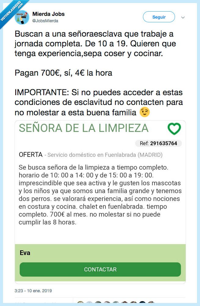 ricos,señora,esclava