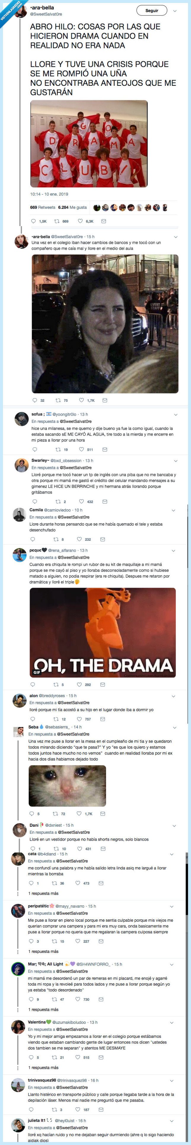 nacer,confundir,drama