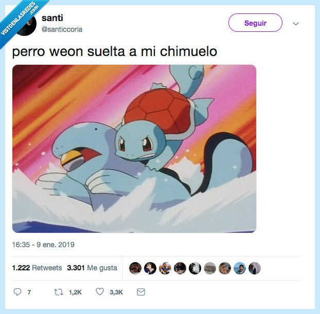 suelta a mi chimuelo,chimuelo,tweet digno de opkecitas