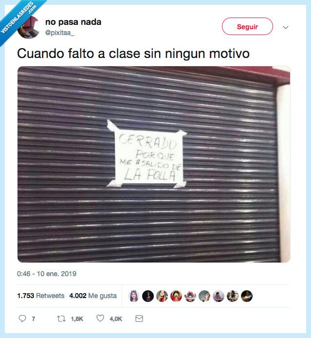 verdad,es esta,cerrado
