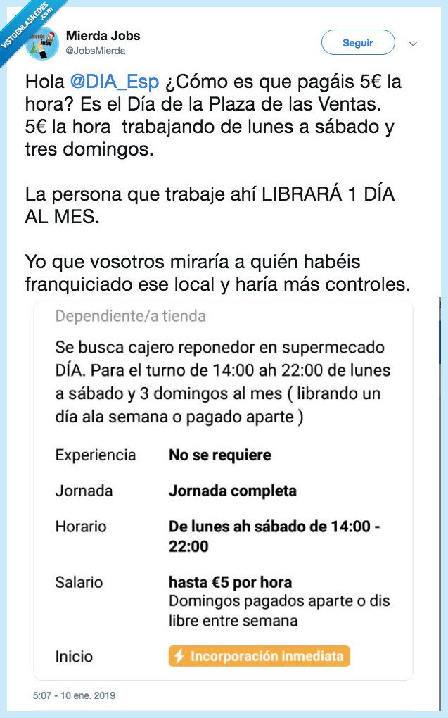 pagar,día,euros,al día
