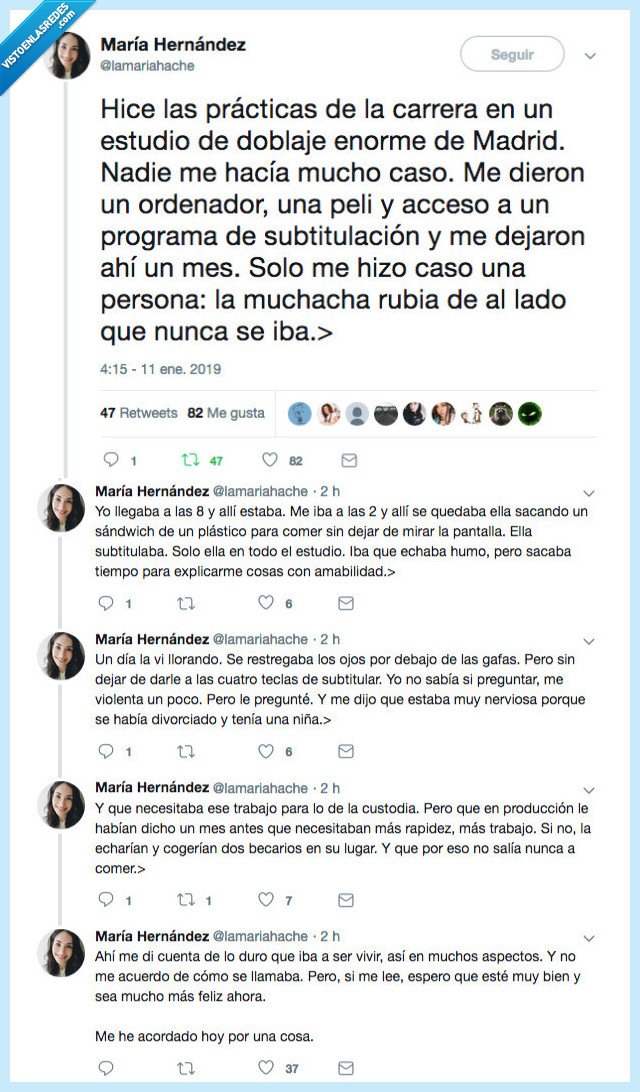 vida,dura,de lo que era,ay dios,becaria