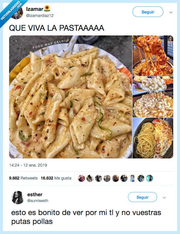 gustar,ver,tl,pasta