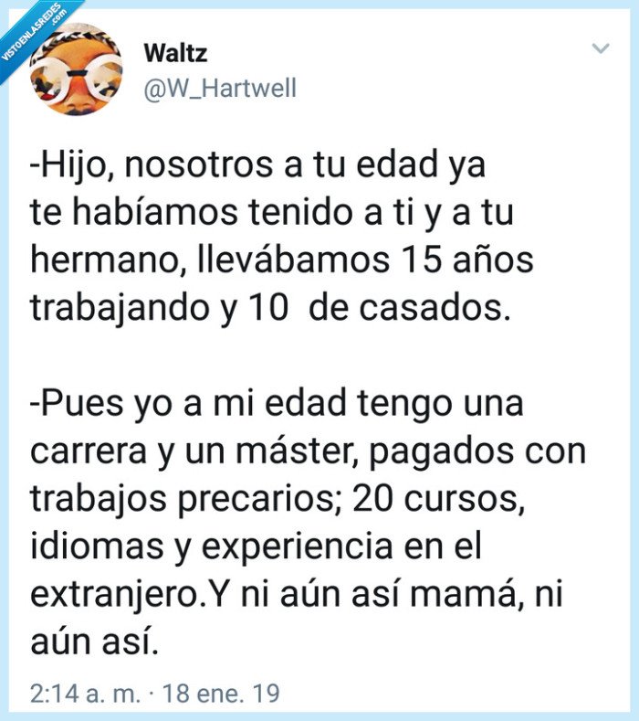 Twitter sociedad familia