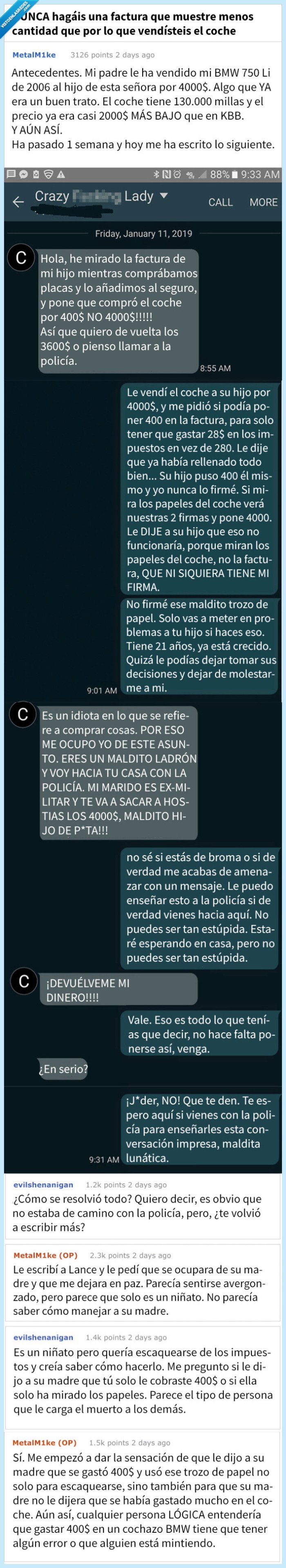 vendedor,comprar,coche,dinero