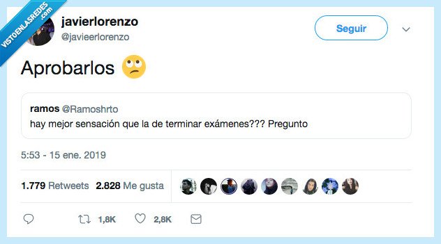 sensación,aprobar,la mejor