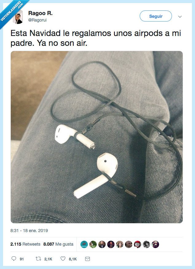 grandes problemas,grandes soluciones,airpods