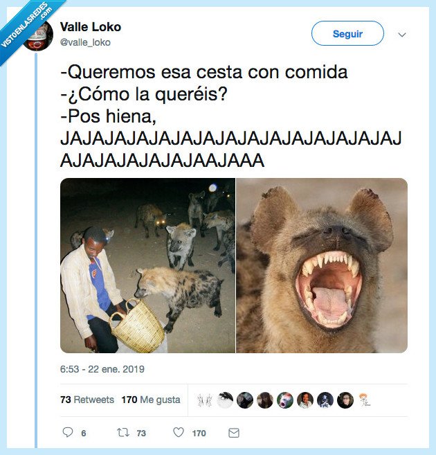 hiena,chiste,me ha matao