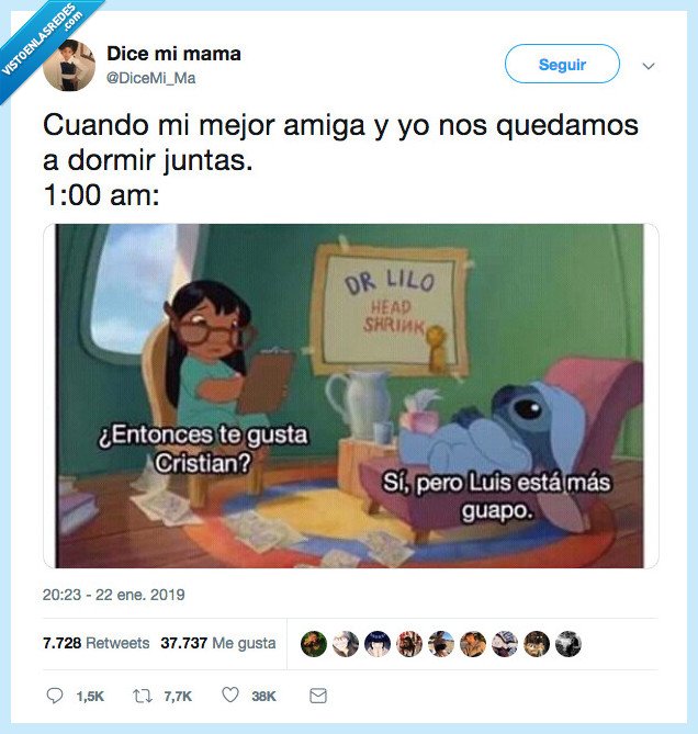 dormir,poco,amiga,stich