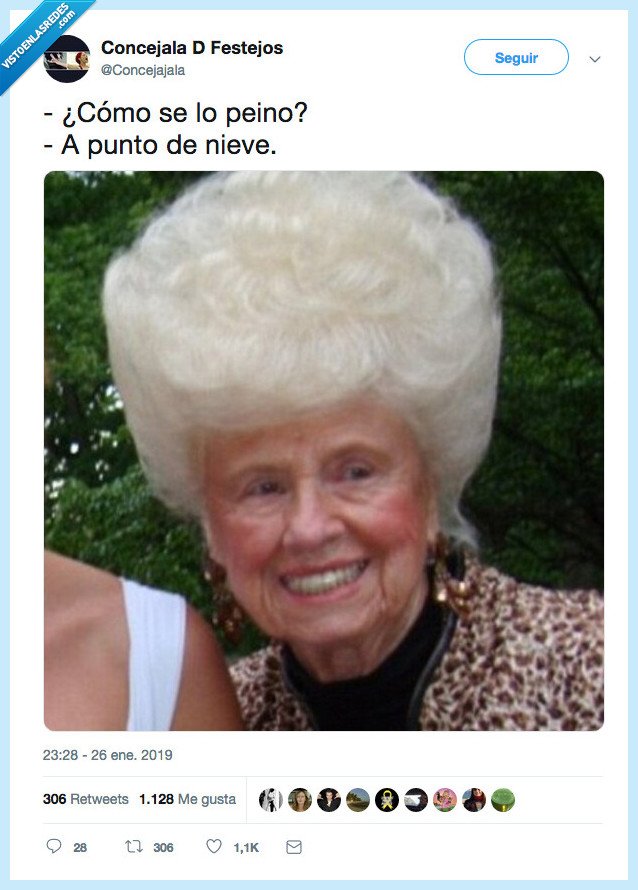 blandita,pelo,punto de nieve