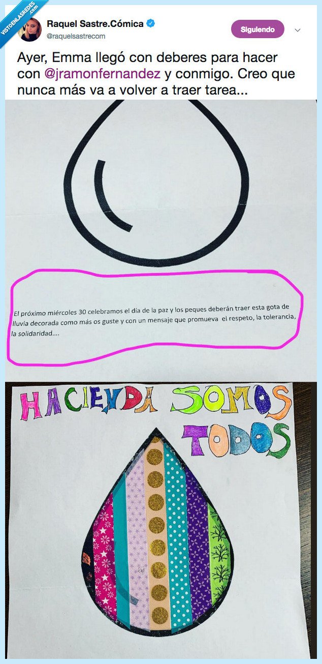 padres,ayudar,deberes,ojalá,raquel sastre es dios y punto