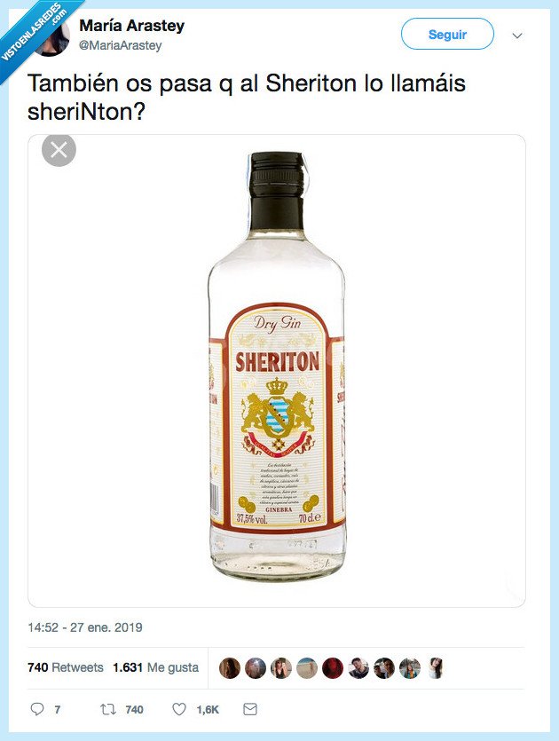 sherinton,gin,me ha dado resaco de verla