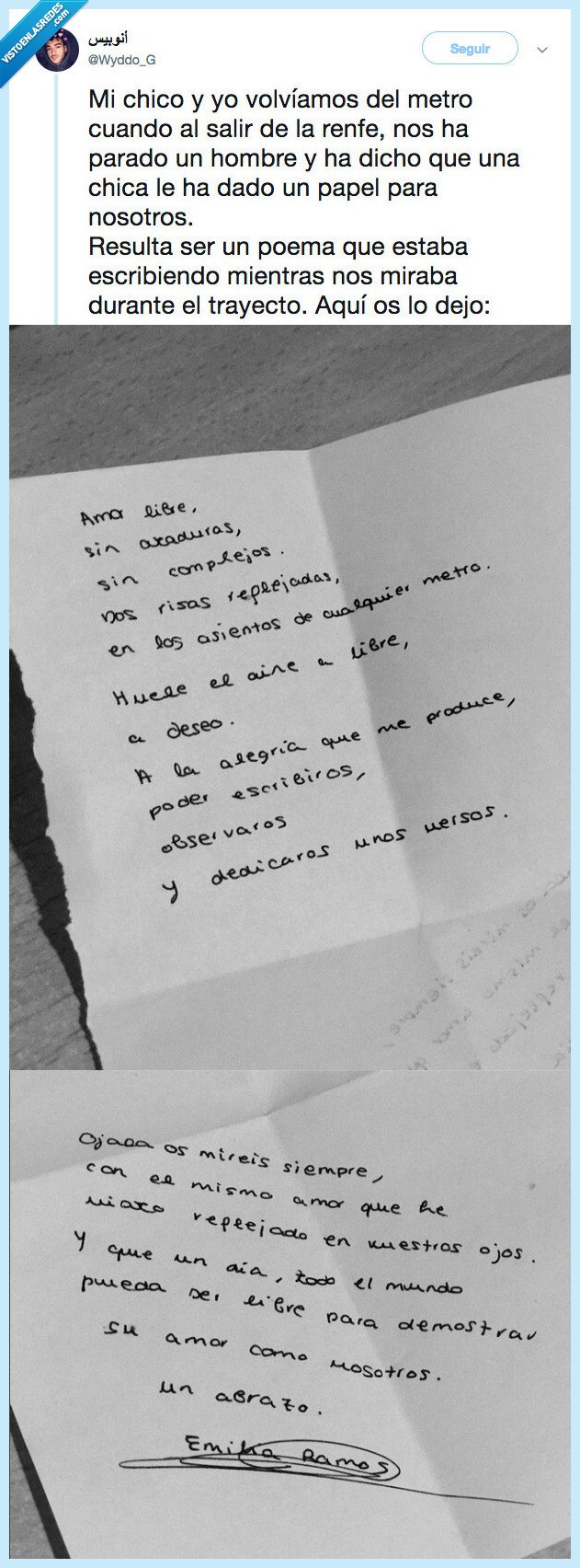 pareja,metro,escribir