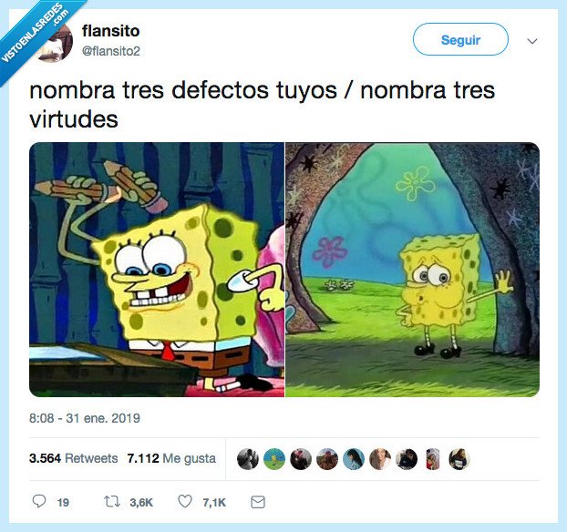 me siento muy identificada,defectos,virtudes