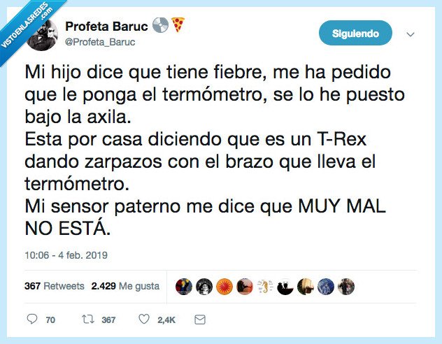 molar,fienre,pedir,termometro