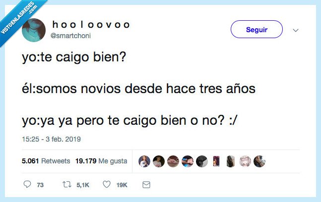 seguridad,sola,novios,caer bien