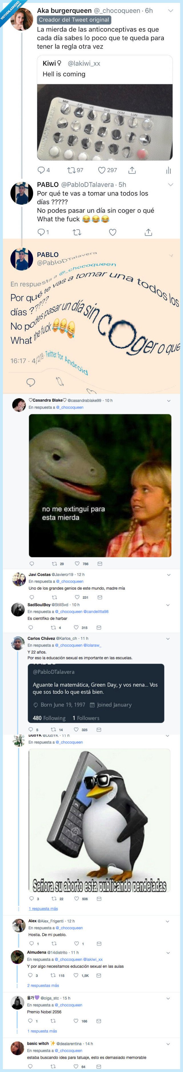 pastilla,anticonceptiva,no me lo puedo creer