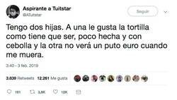 Enlace a Está claro quien es la hija con criterio, por @ATuitstar