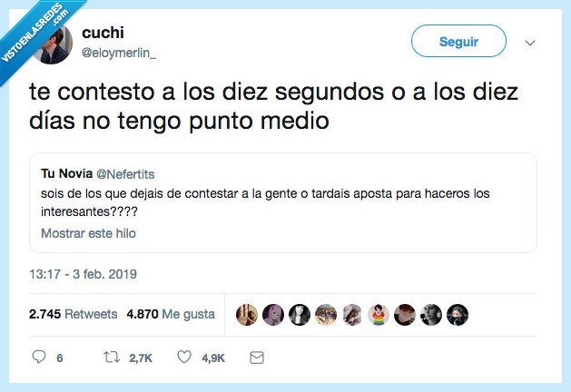 punto medio,contestar