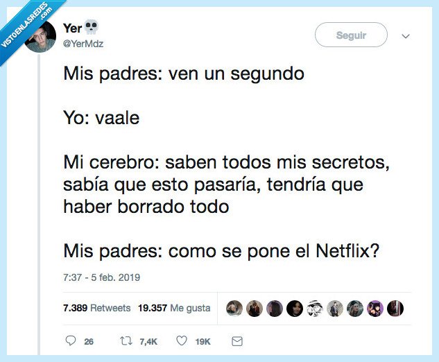 llevar,susto,para nada