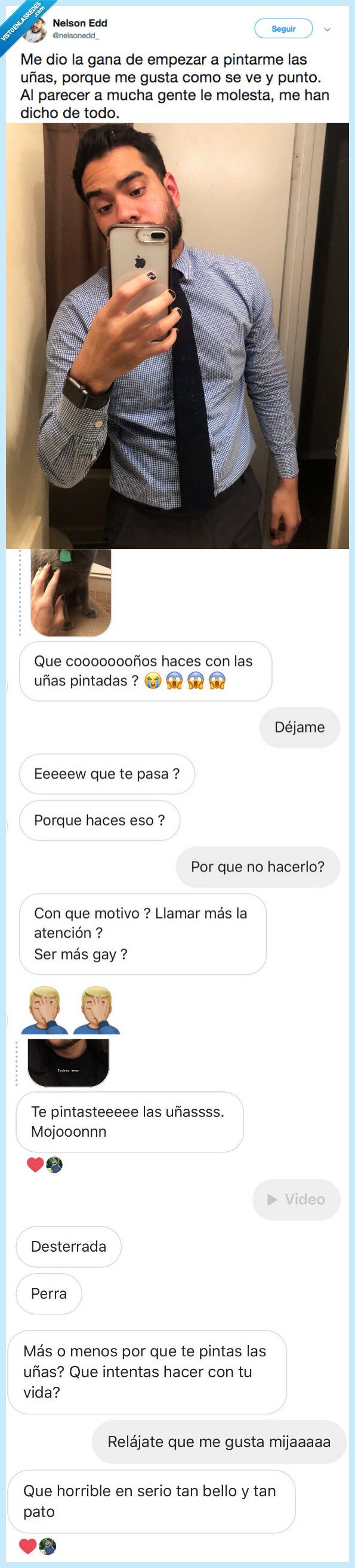 reacciones,suscitar,u&ntilde;as,pintadas,chico