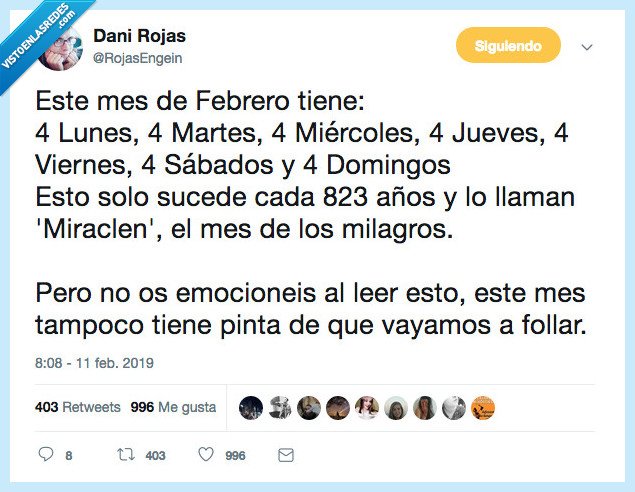 milagros,imposibles,febrero,emocionar