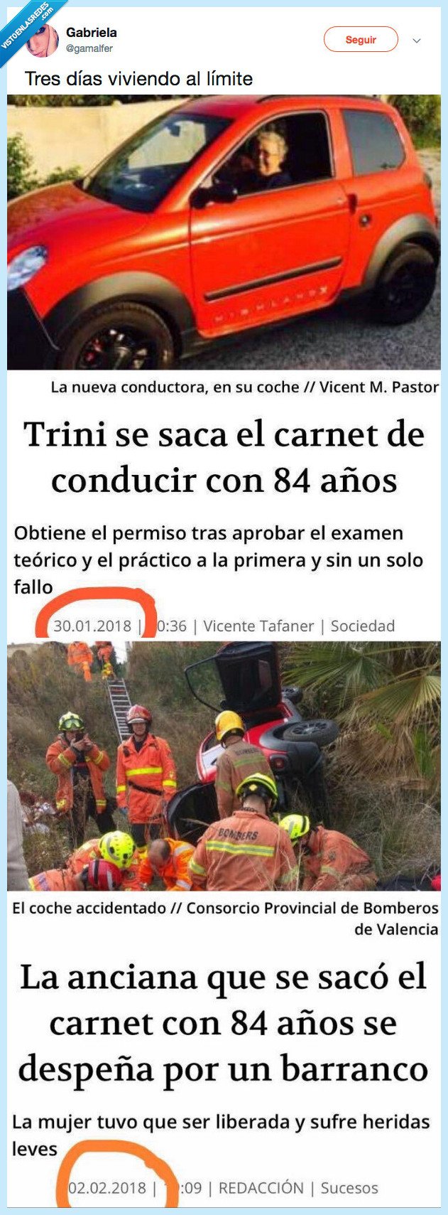 tres días,viviendo,poco,durar,alegria