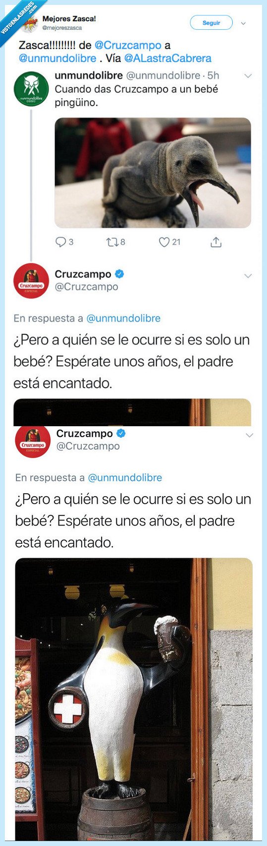 pinguino,zasca,trollear